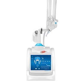 Closeup of solea laser control panel